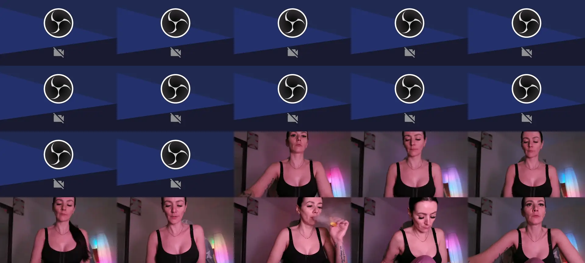 BritneyDivine photo contact sheet
