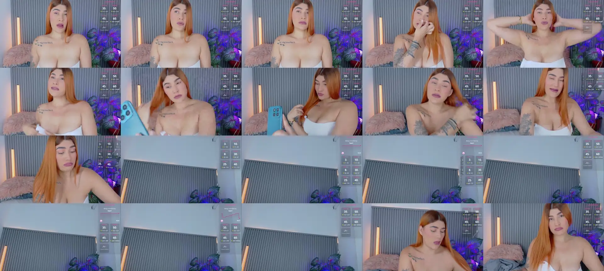 CelesteFer photo contact sheet