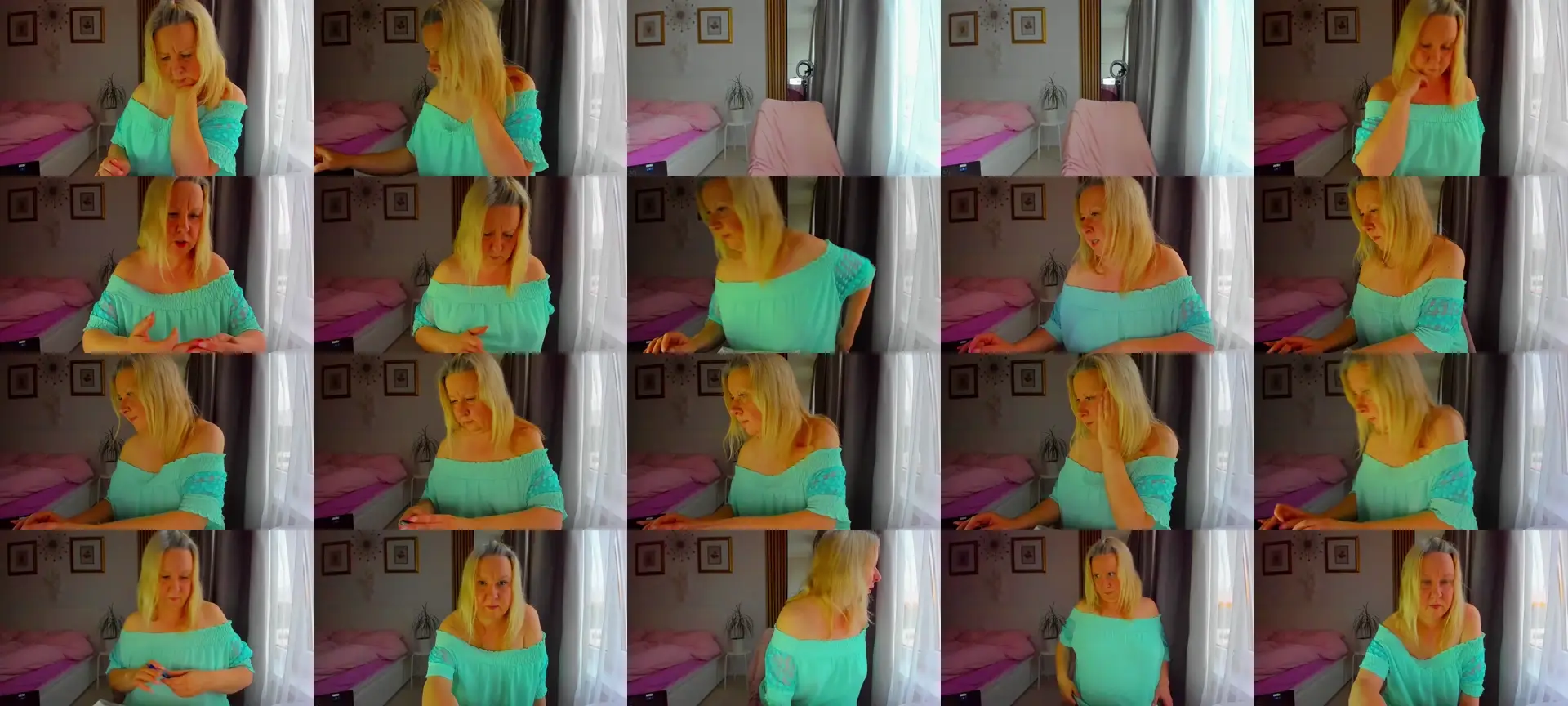 Christine31 photo contact sheet