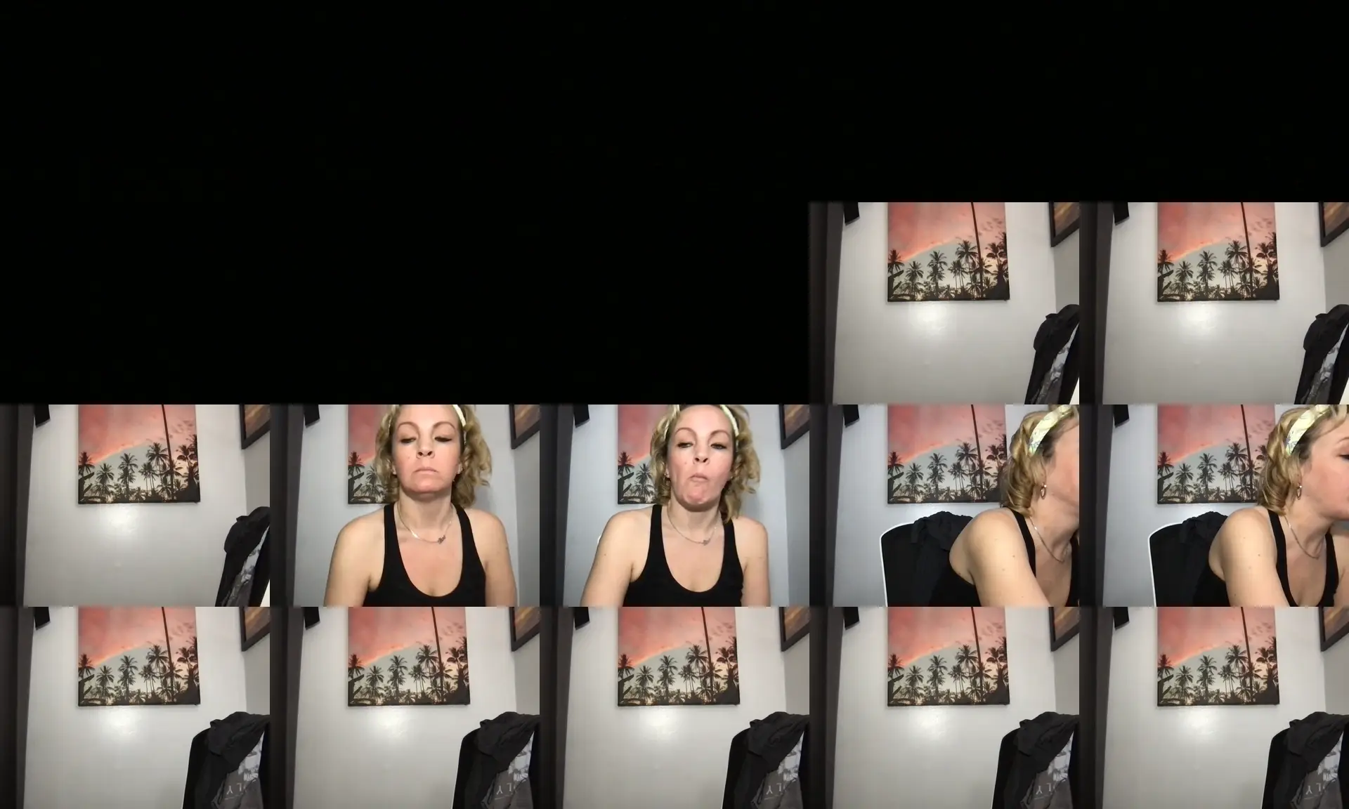 ClaireCreame photo contact sheet