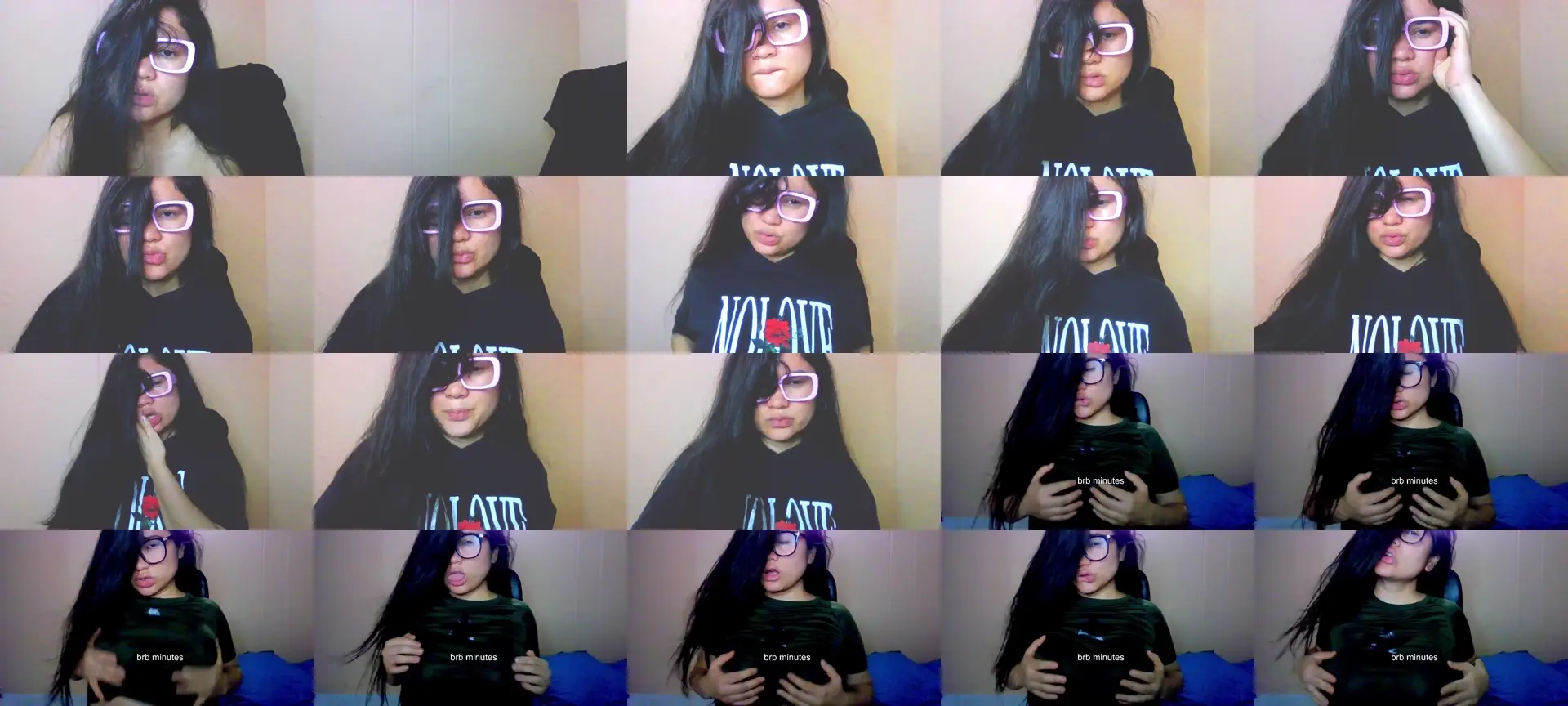 claurensexy photo contact sheet