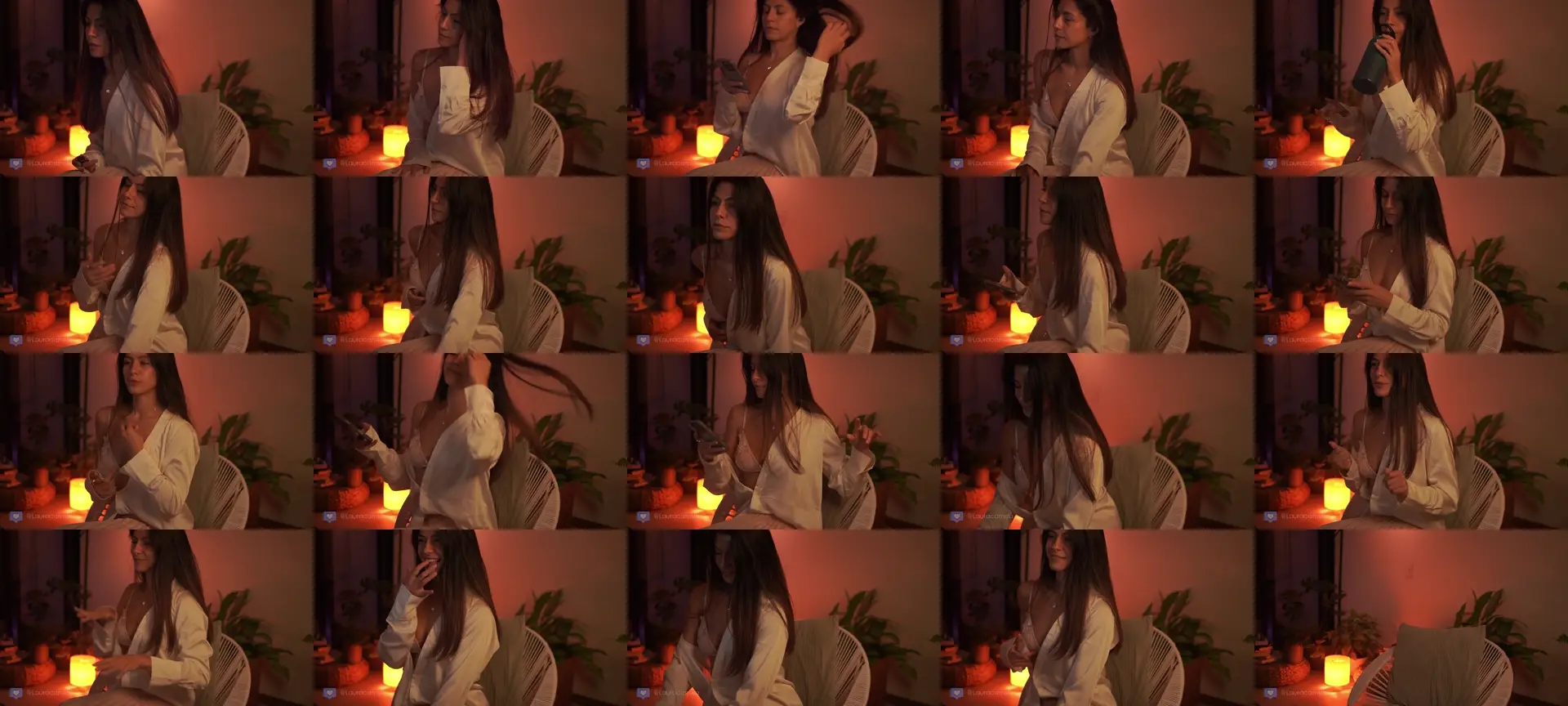 Colouristic photo contact sheet