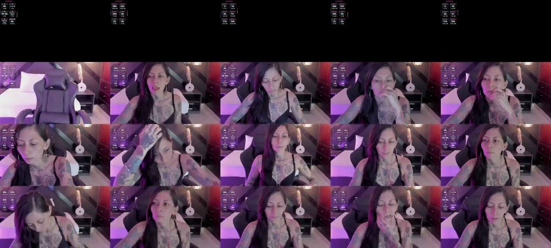 Dark_gotica photo contact sheet