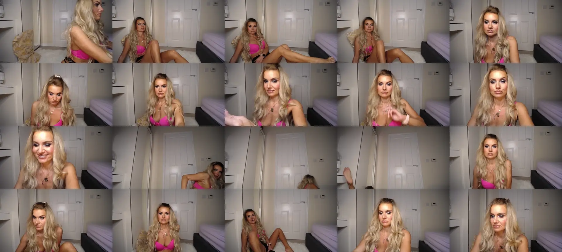 DiamondGirl21 photo contact sheet