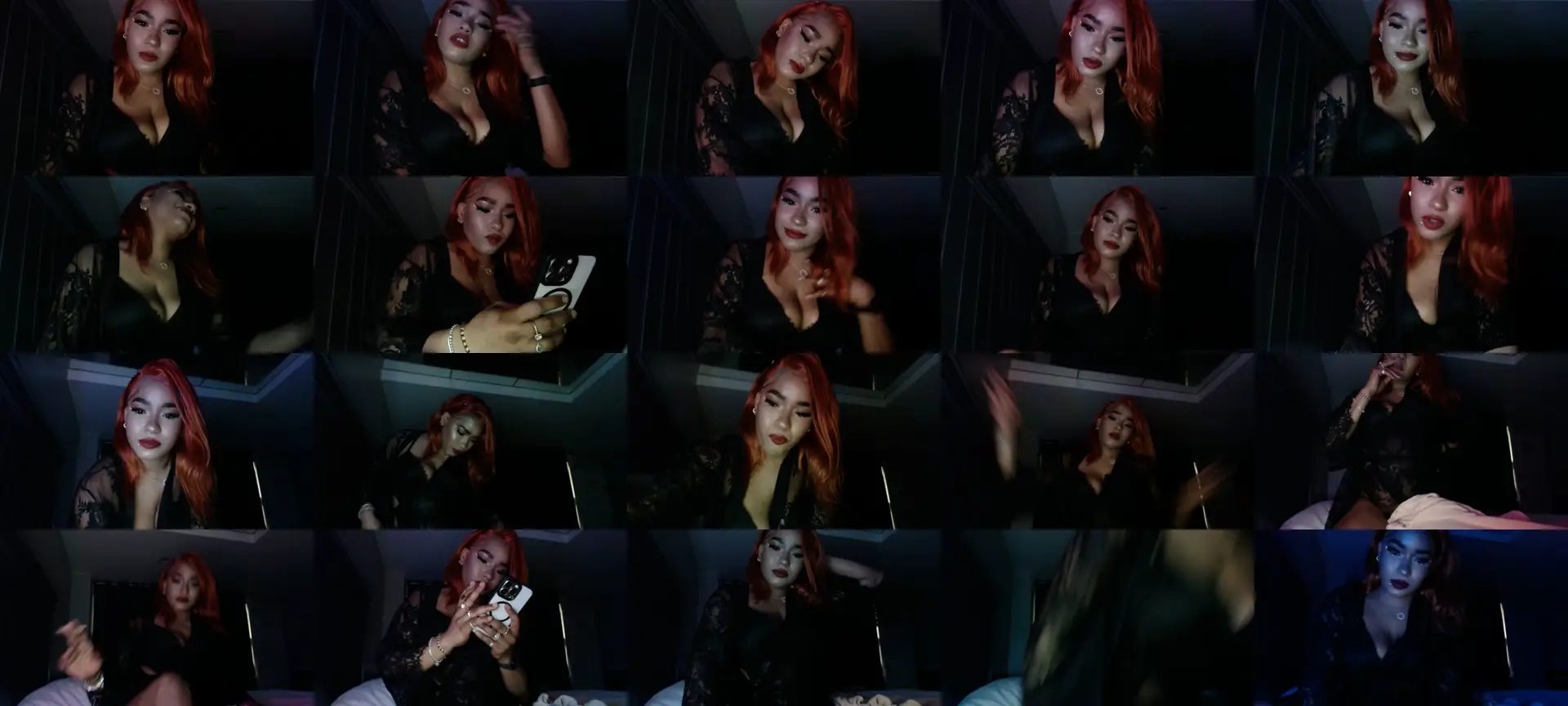 Dominicansexy photo contact sheet