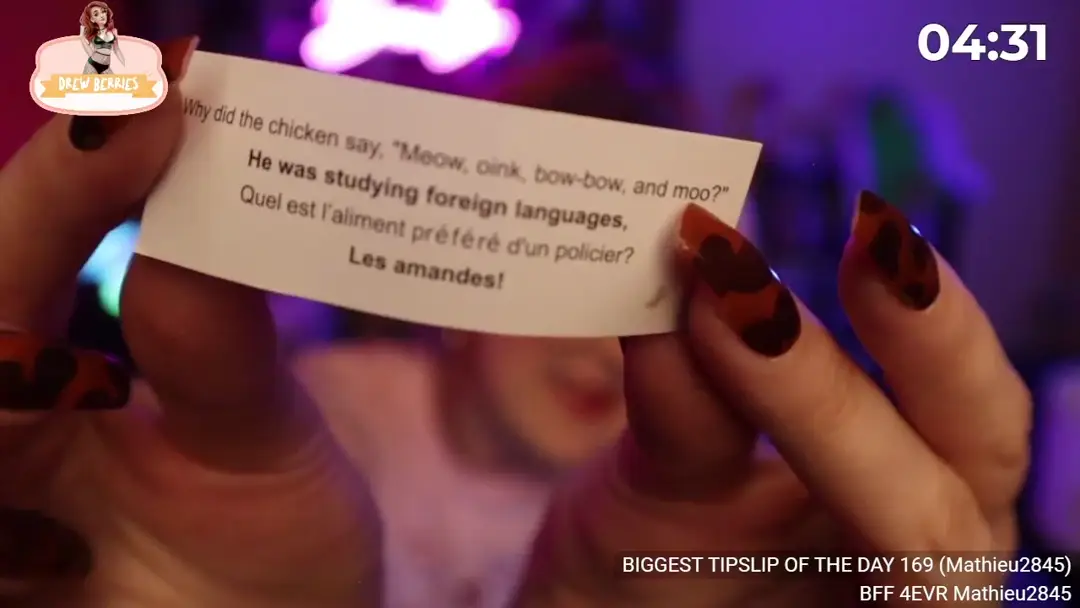 DrewBerries show preview