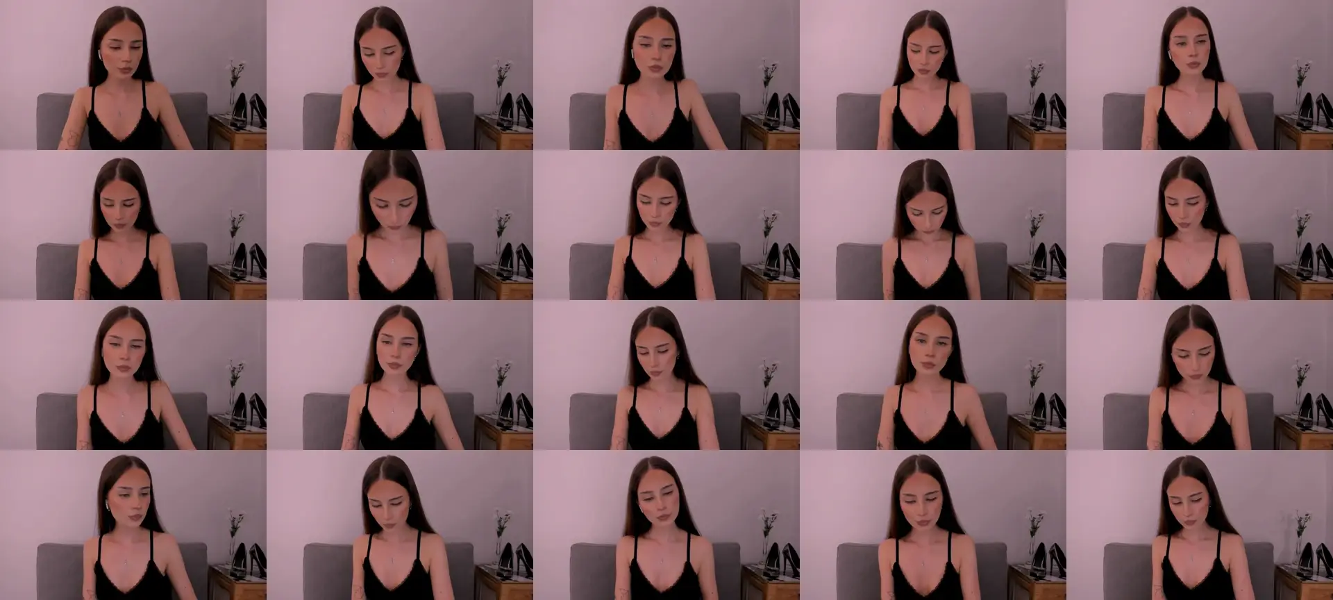 EmilyAngelic photo contact sheet