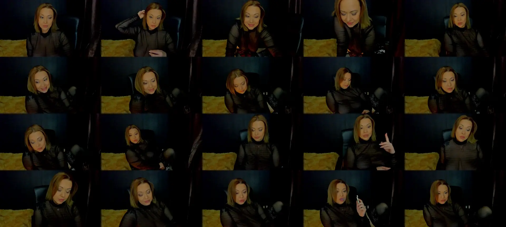 EmmaMature photo contact sheet