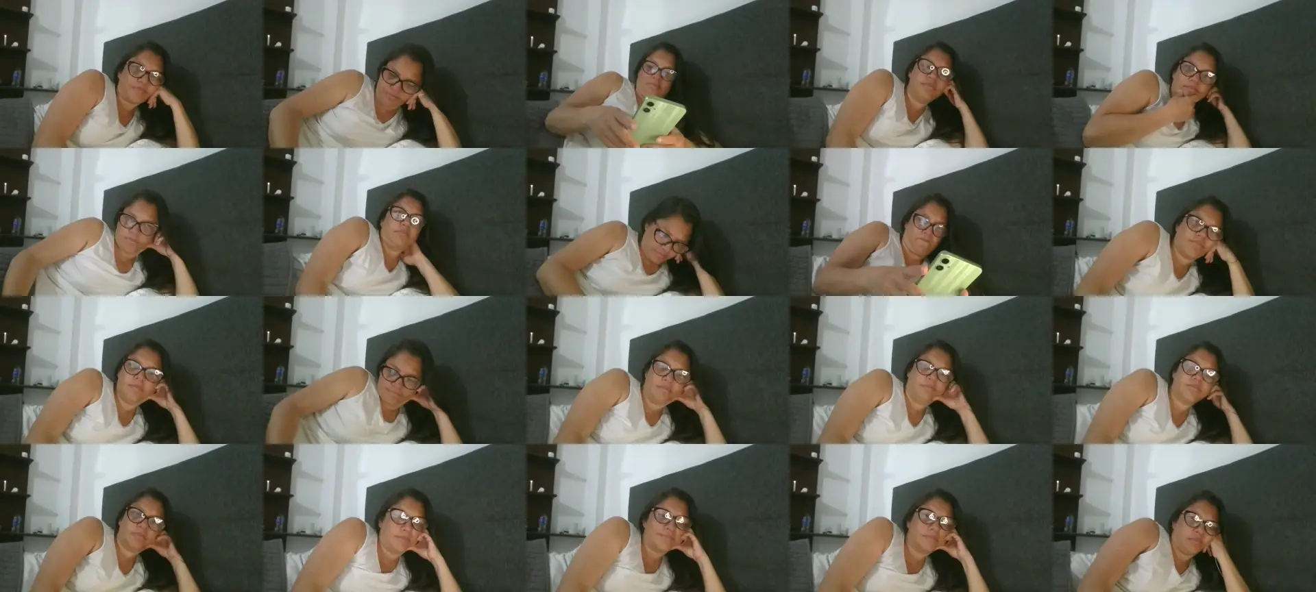 EstelaHot photo contact sheet