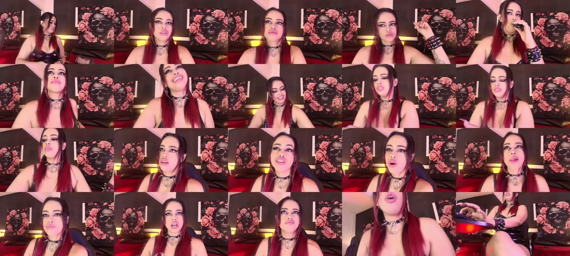 EvaaFoxxy photo contact sheet