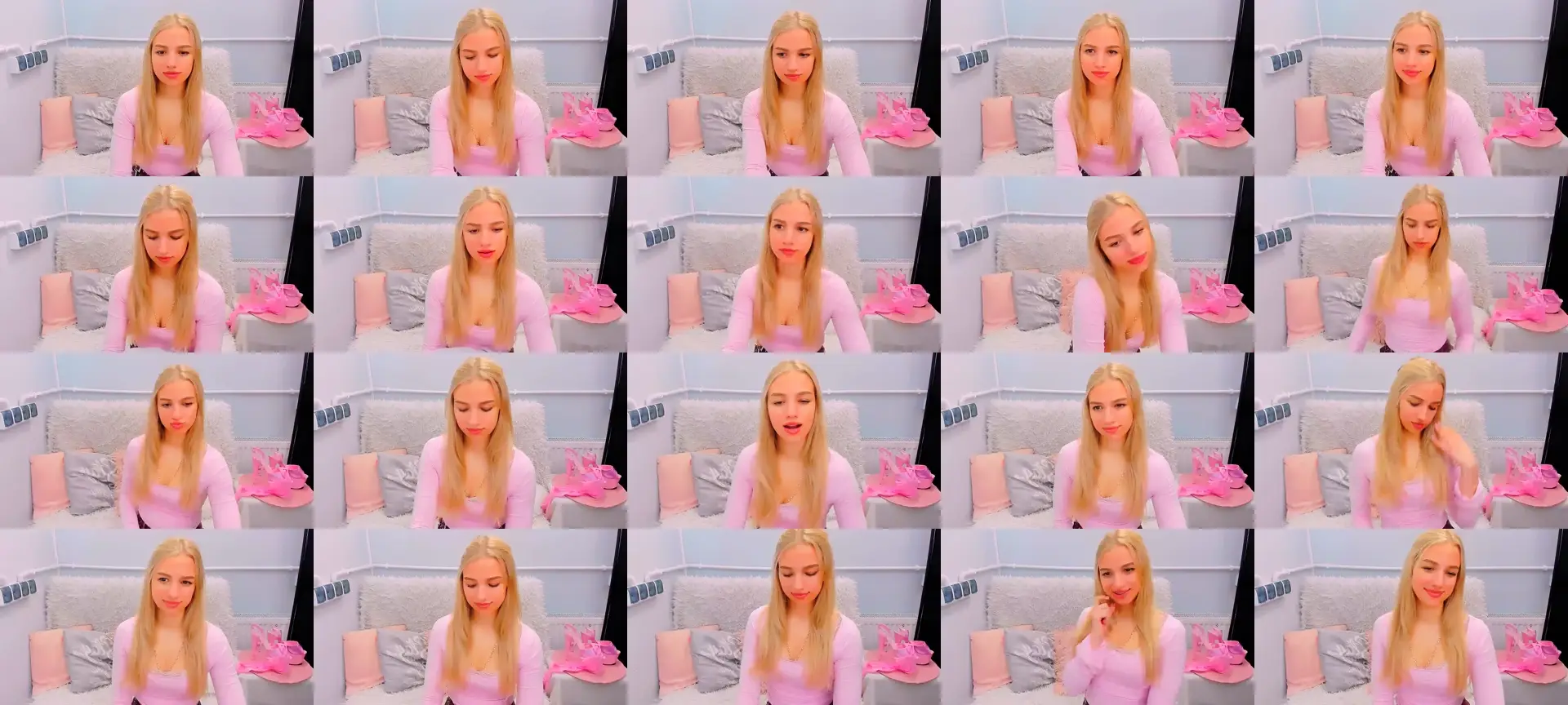 EvetteBeauty photo contact sheet