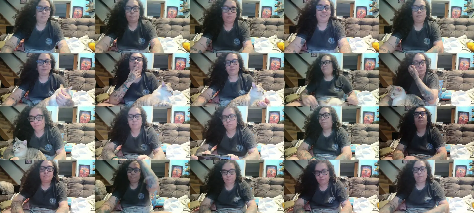 GirlGamer photo contact sheet