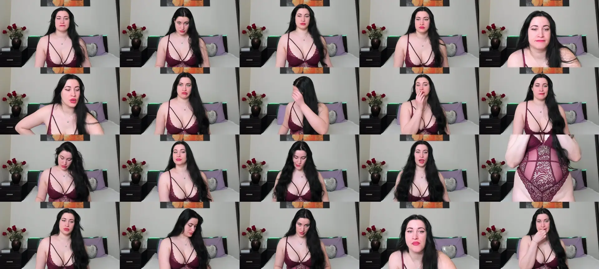 GoldenLuna photo contact sheet