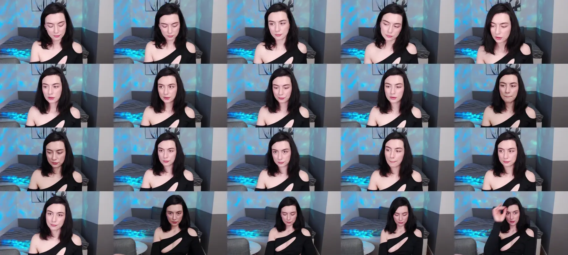 HeyAriel photo contact sheet
