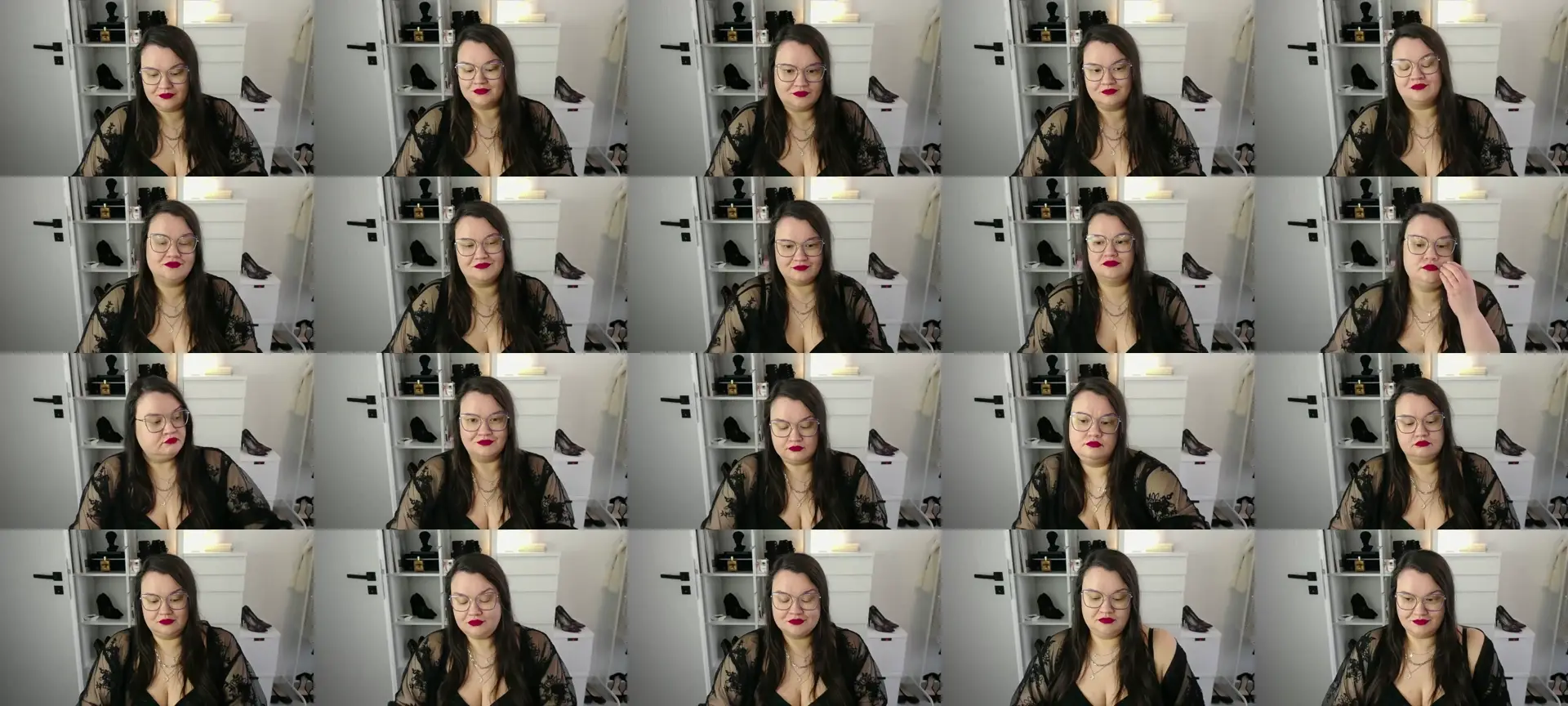 HollyKiss photo contact sheet