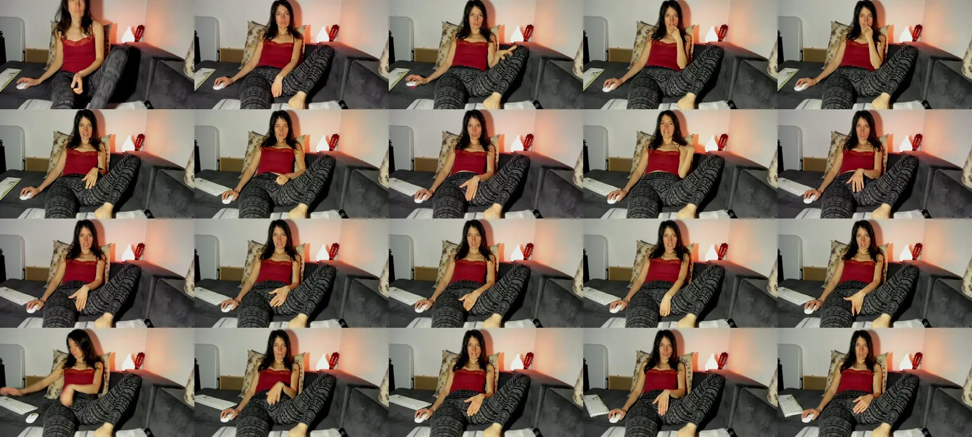 Homelady1 photo contact sheet