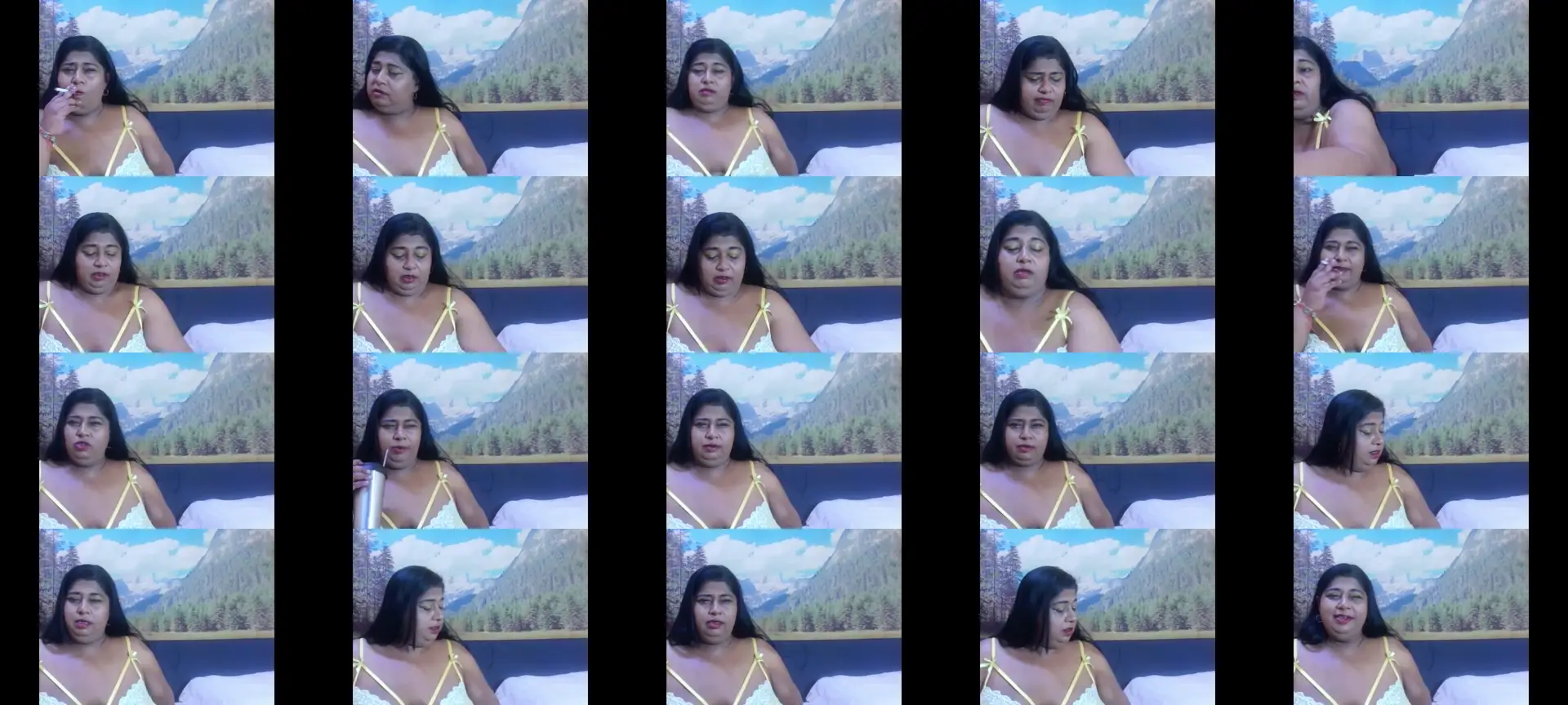 Indianhoney69 photo contact sheet