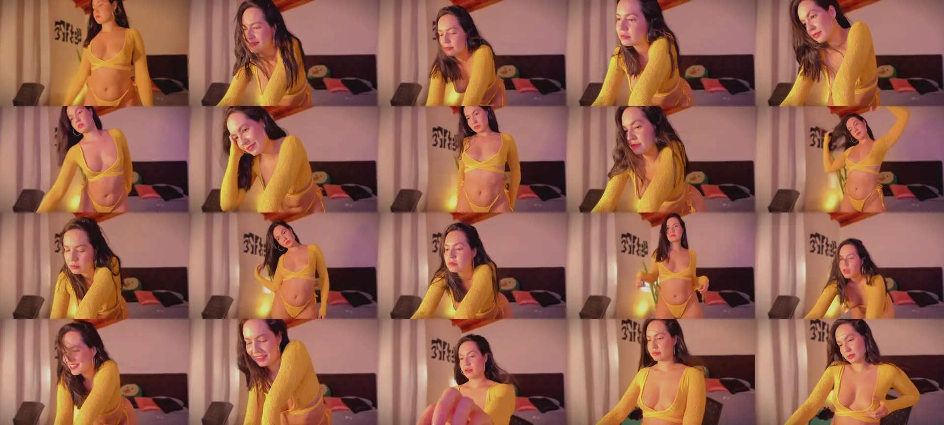 ItsAndrea photo contact sheet