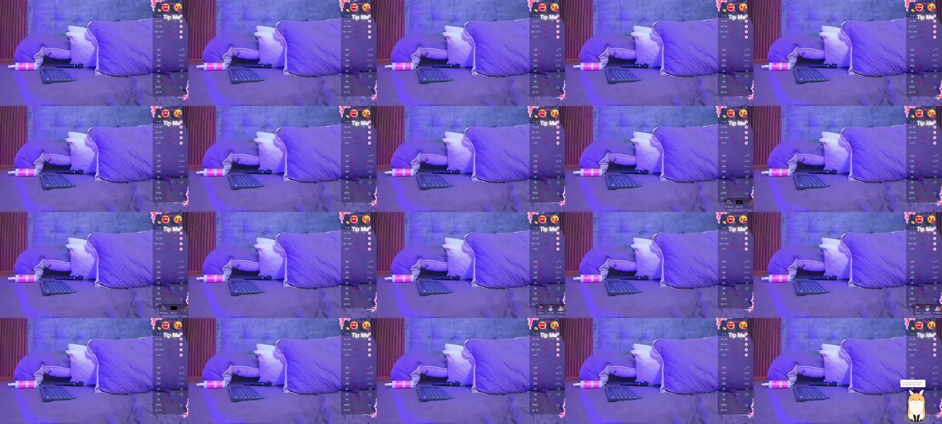 Jade_scarllet photo contact sheet