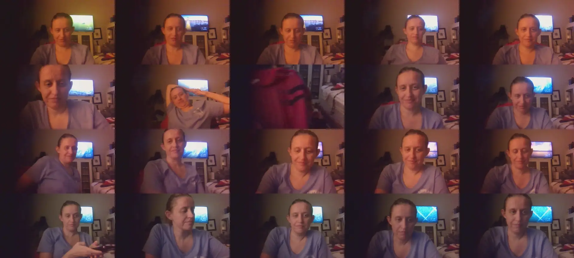 JenontheCock photo contact sheet