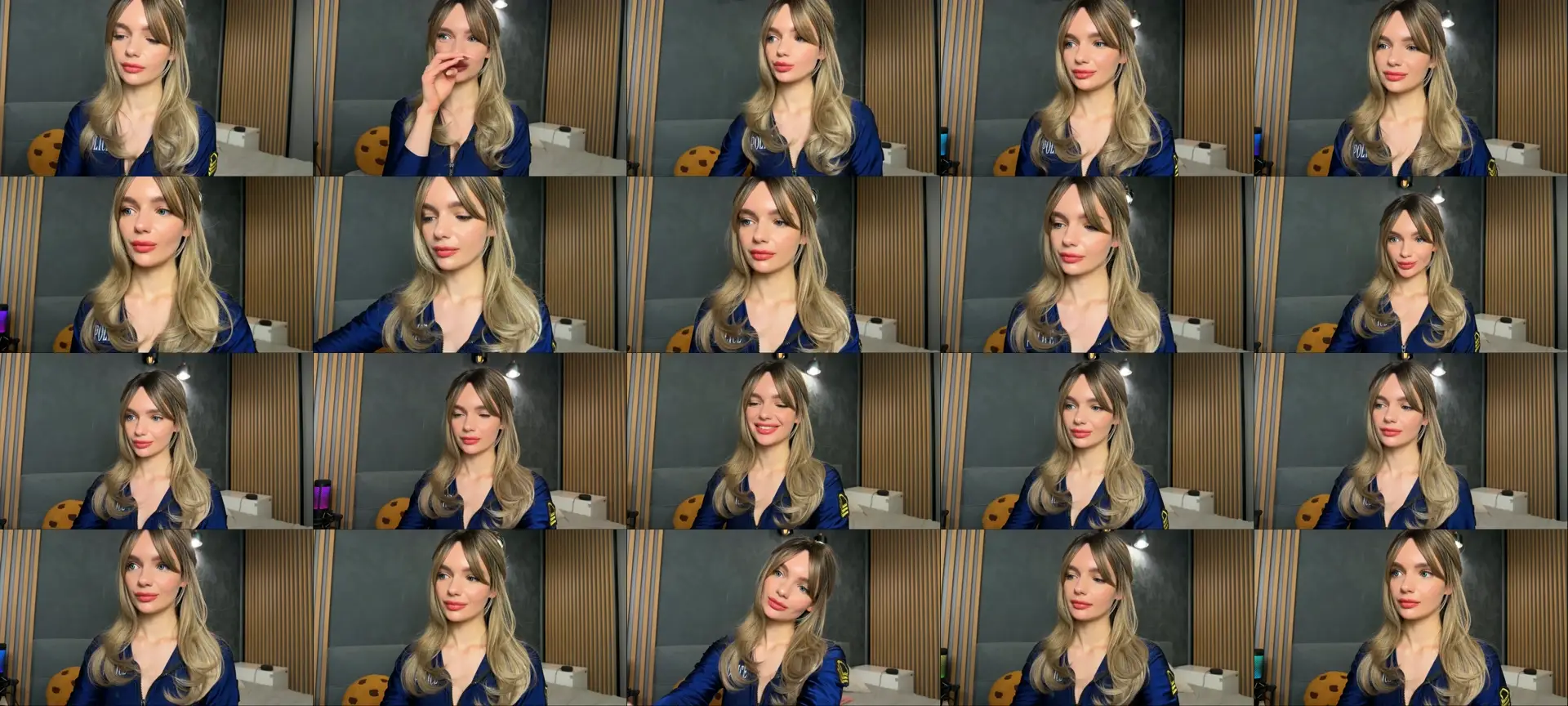 KissBliss photo contact sheet