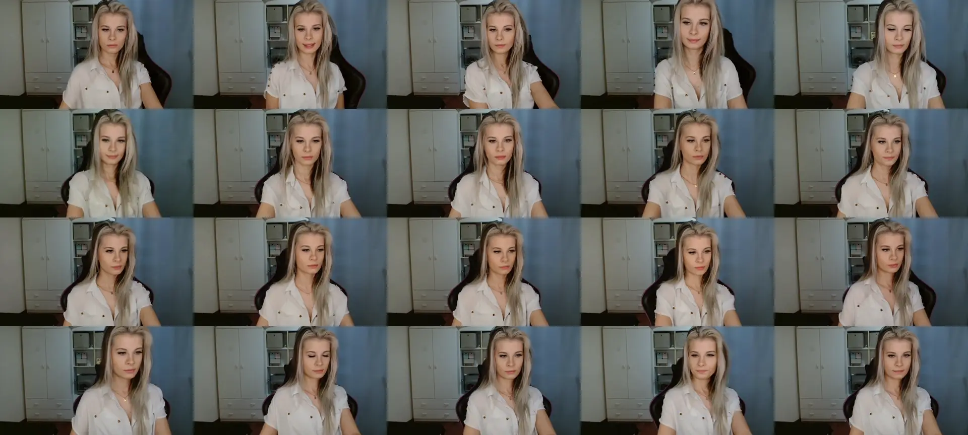 KristineLips photo contact sheet