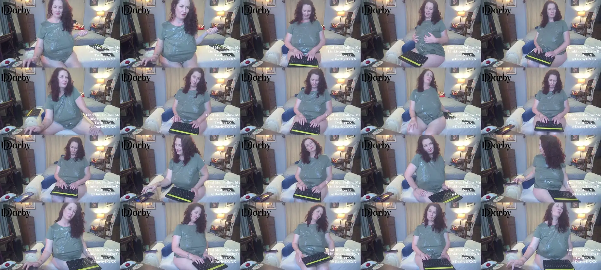 LadyDarbyD photo contact sheet