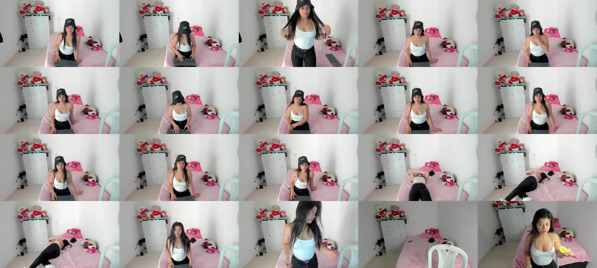 lilsweet photo contact sheet