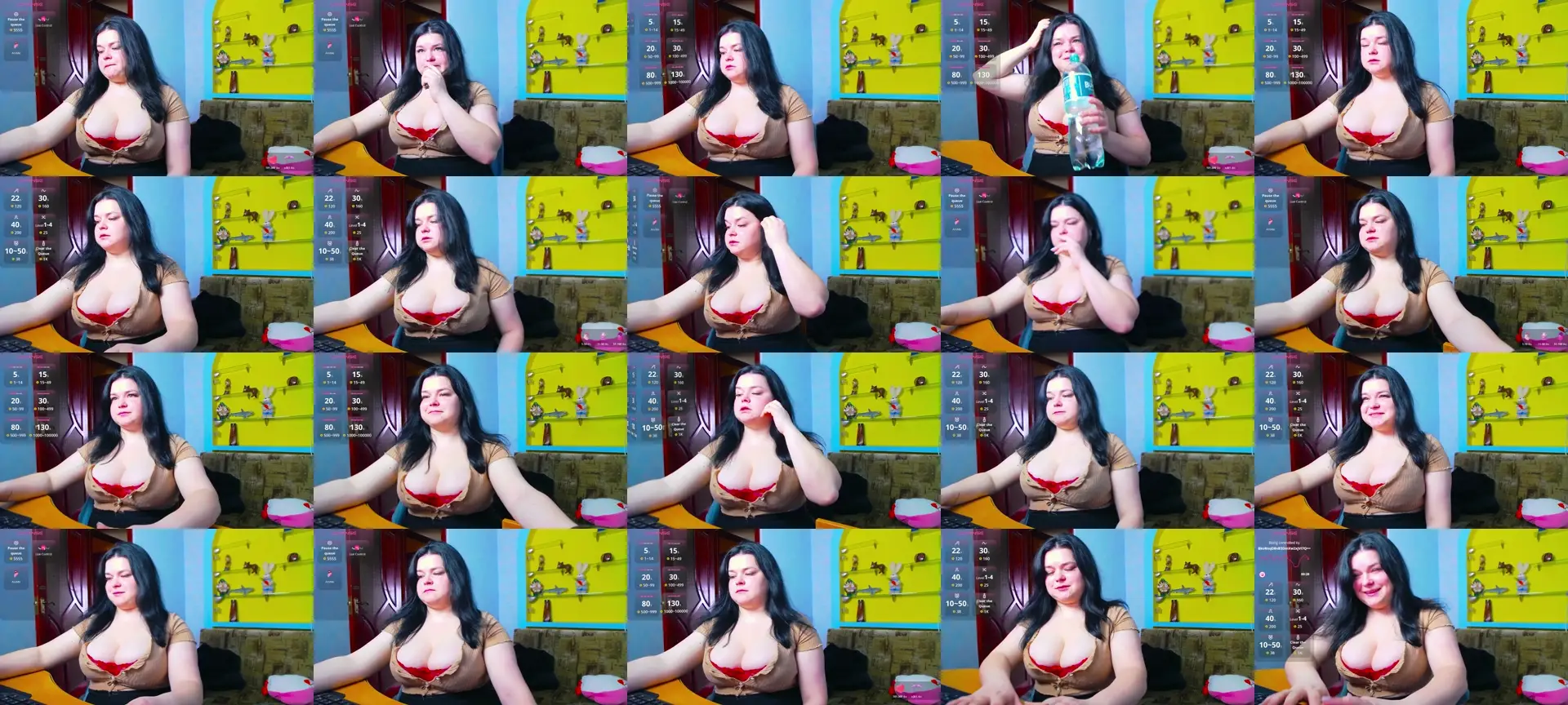 Linasexy77 photo contact sheet