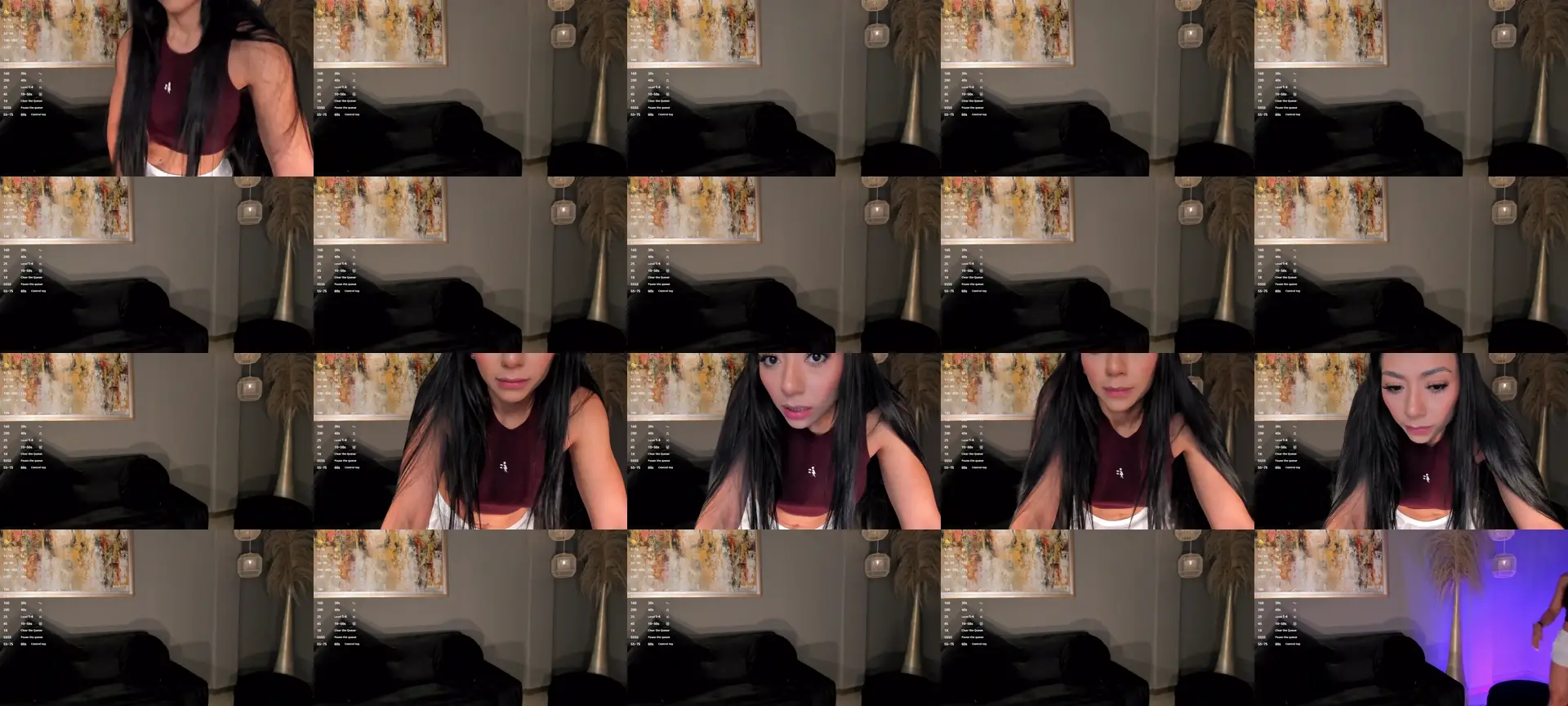 LizzHamilton1 photo contact sheet