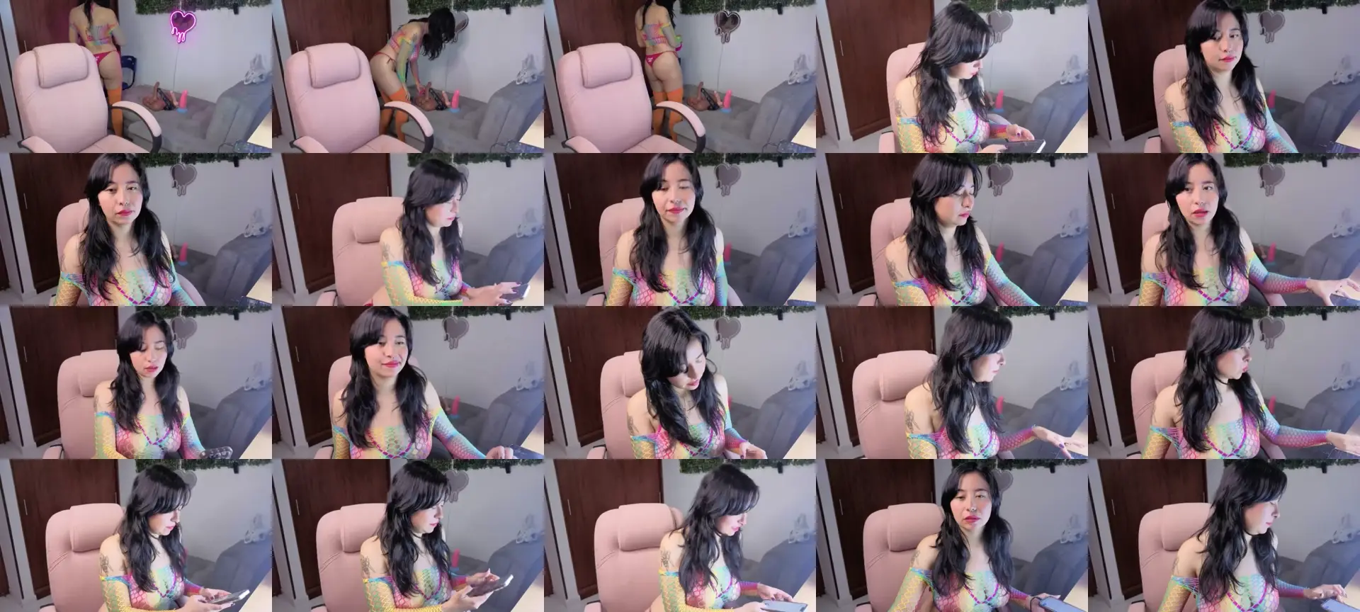 LolaOpalX photo contact sheet