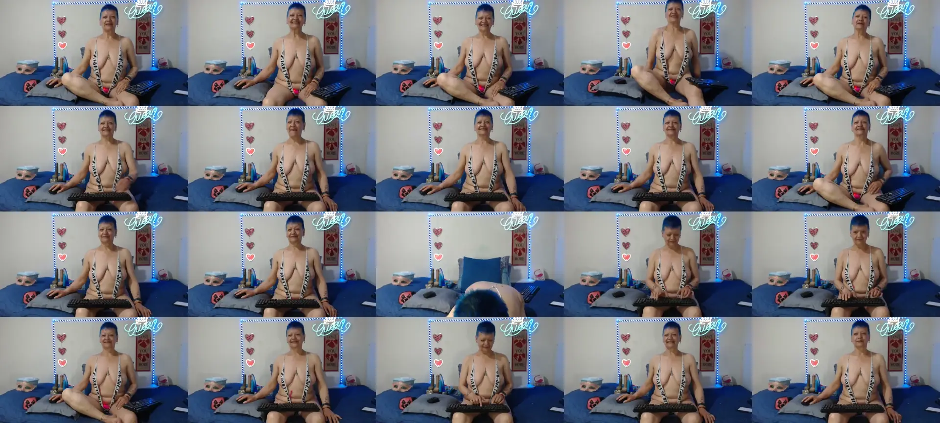 Loquitaqueen photo contact sheet