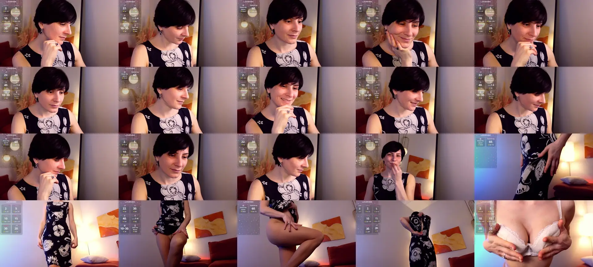 LorenDaze photo contact sheet