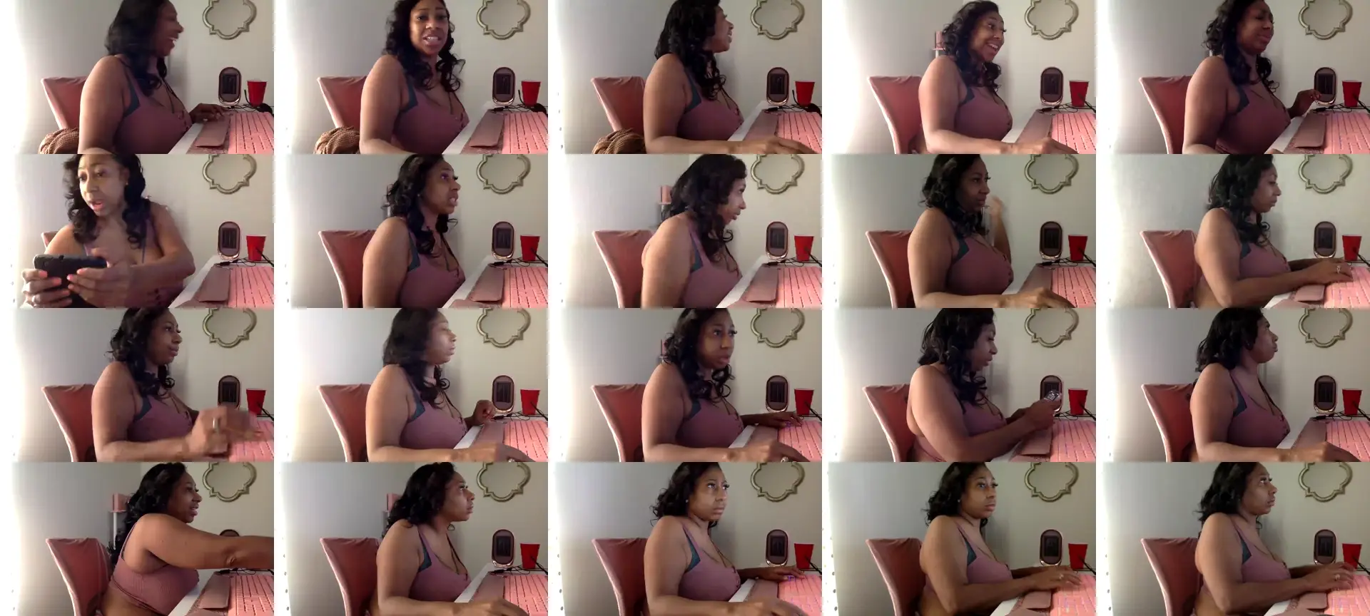 MadamGlam photo contact sheet