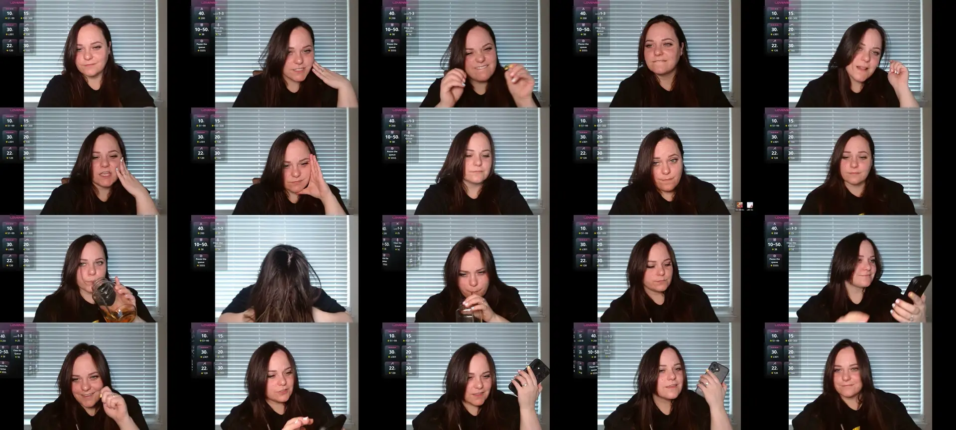 MasterTaterz photo contact sheet