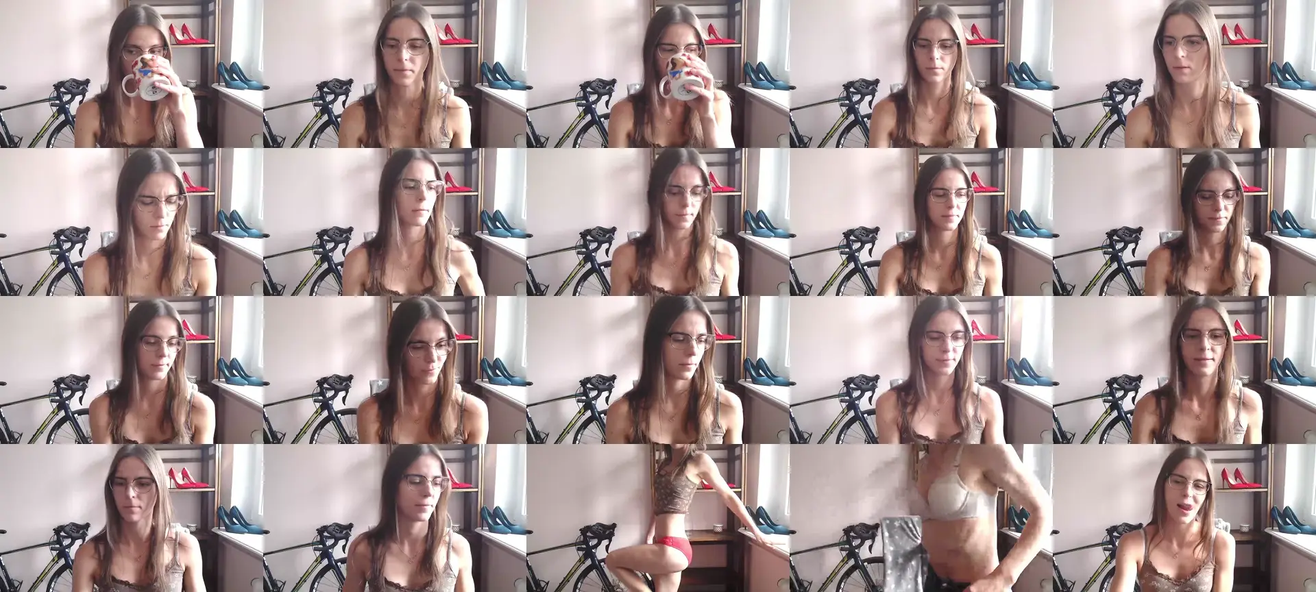 MegiLive photo contact sheet