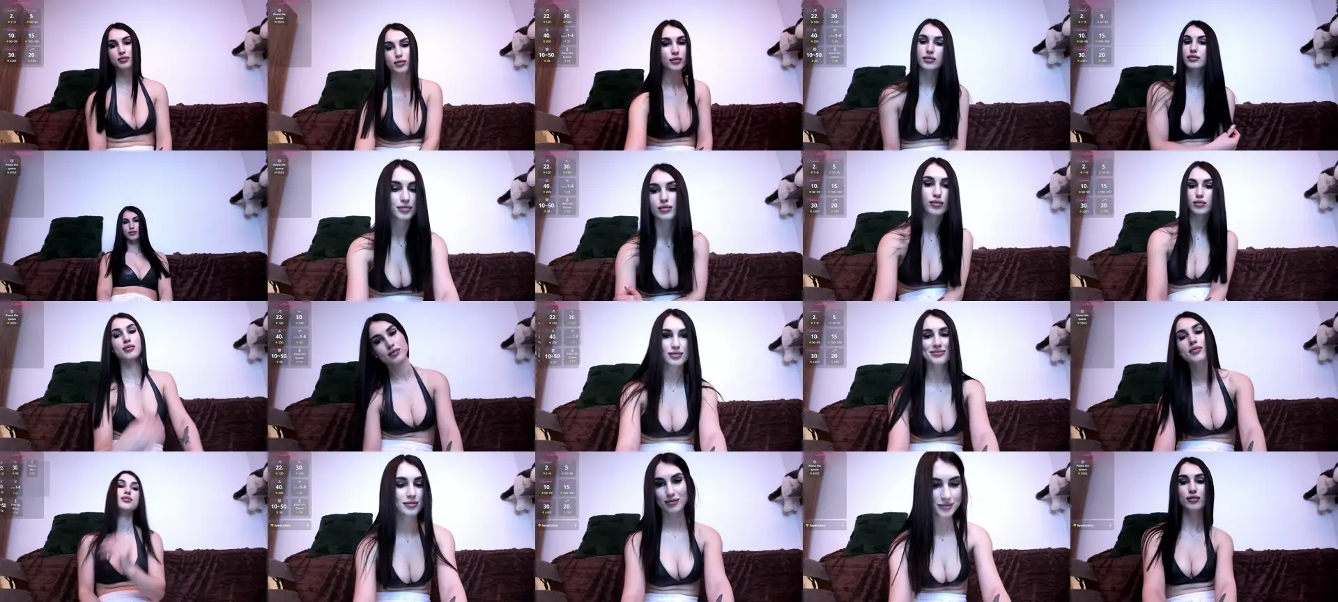 MelanieLexxx_ photo contact sheet