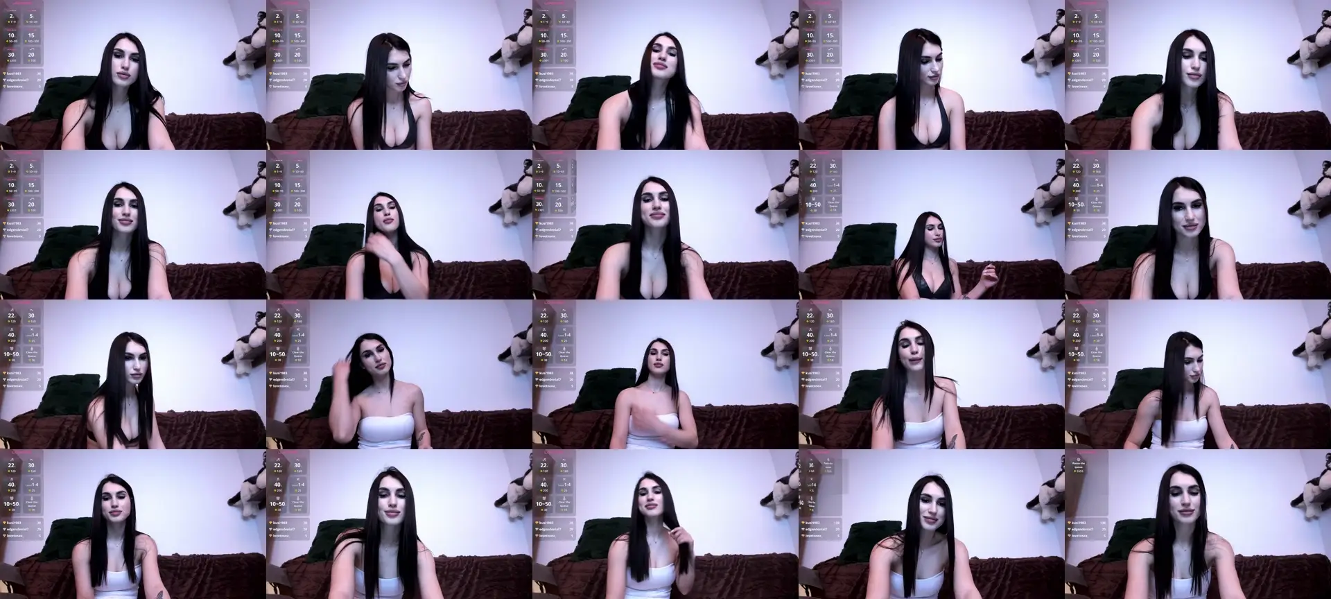 MelanieLexxx_ photo contact sheet