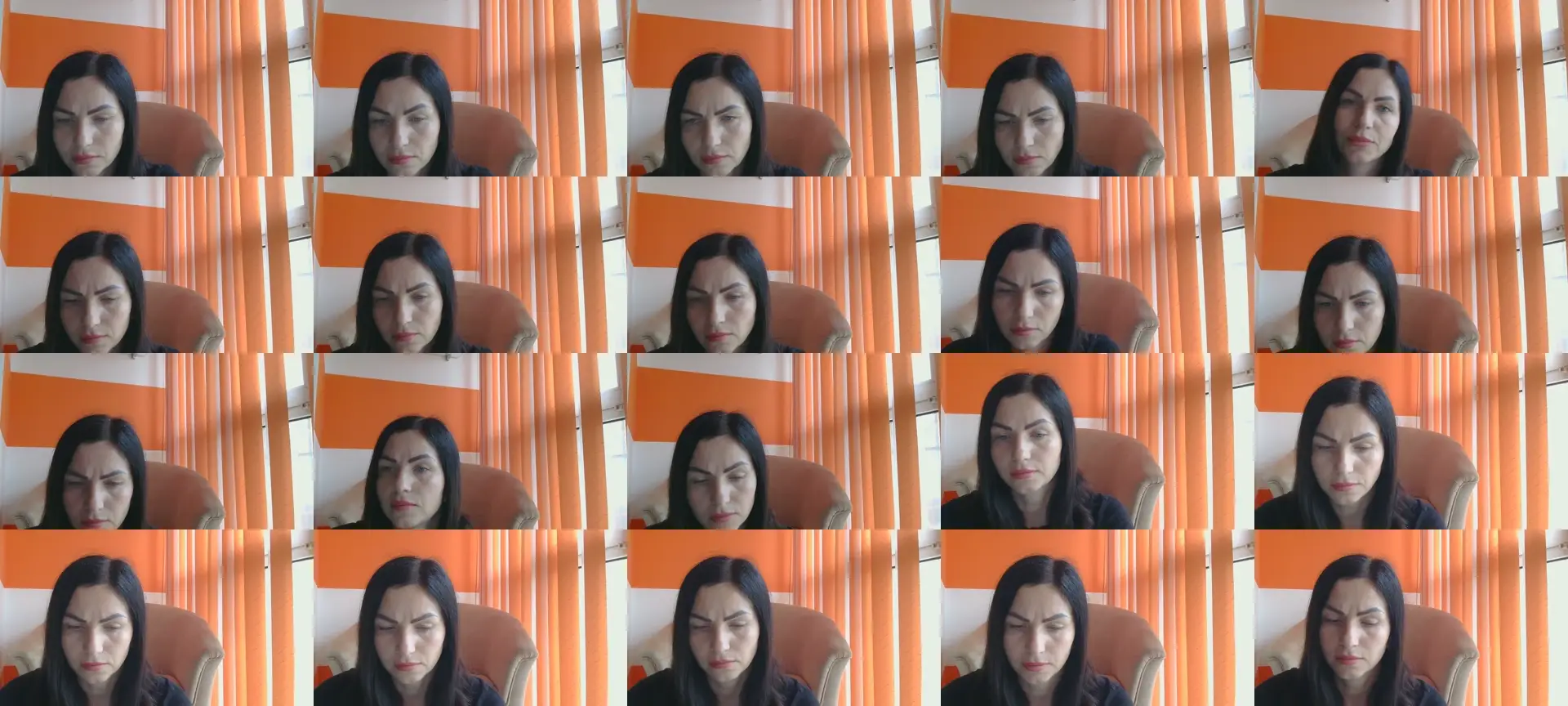 MiaAllens photo contact sheet