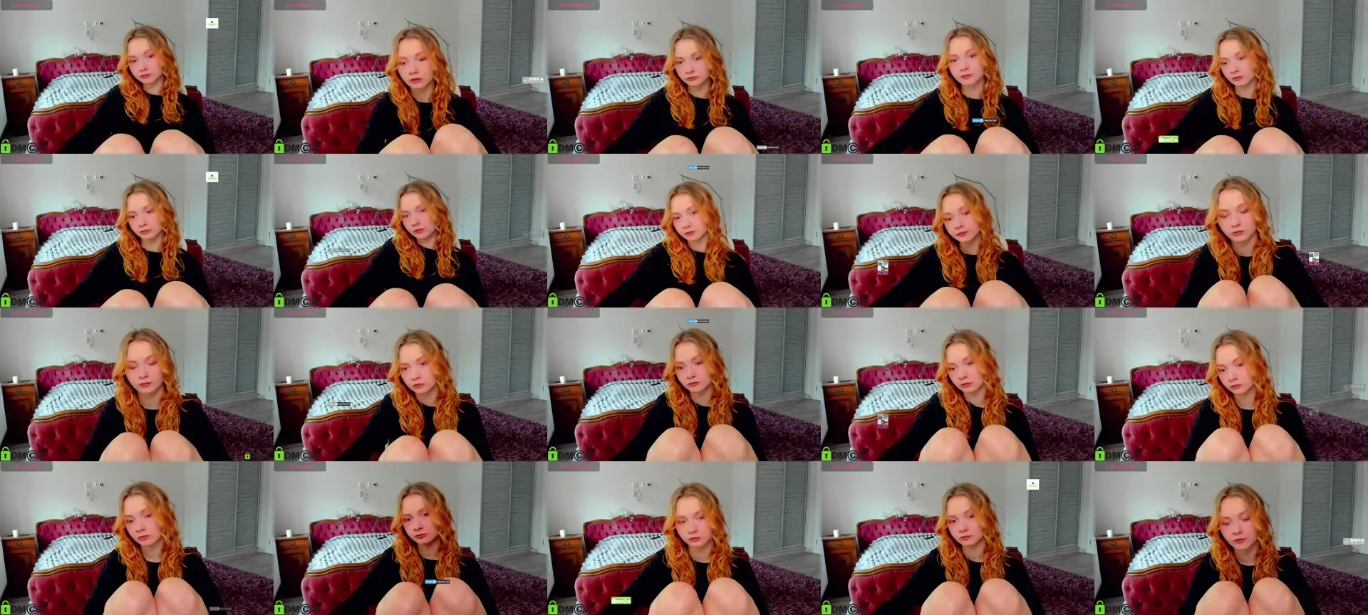 MiaFox photo contact sheet