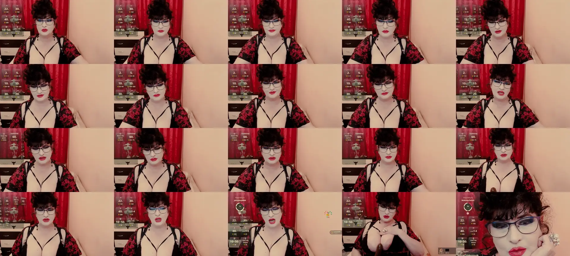 Miss_Elvyra photo contact sheet