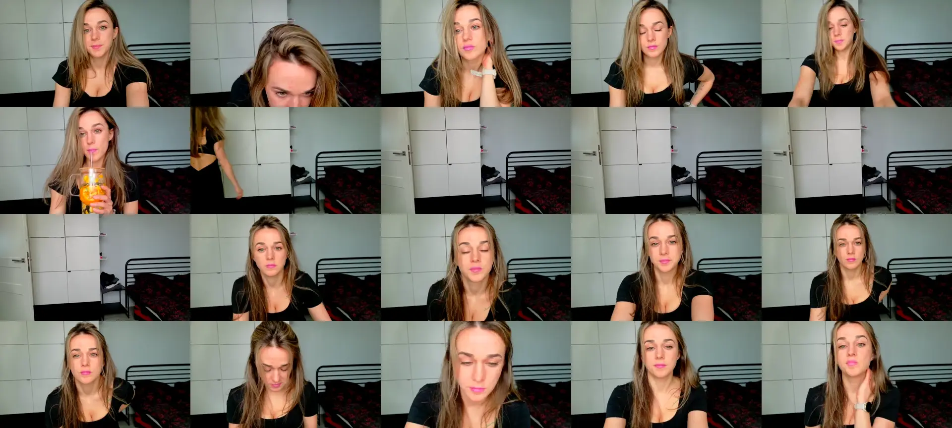 Mmminnie photo contact sheet