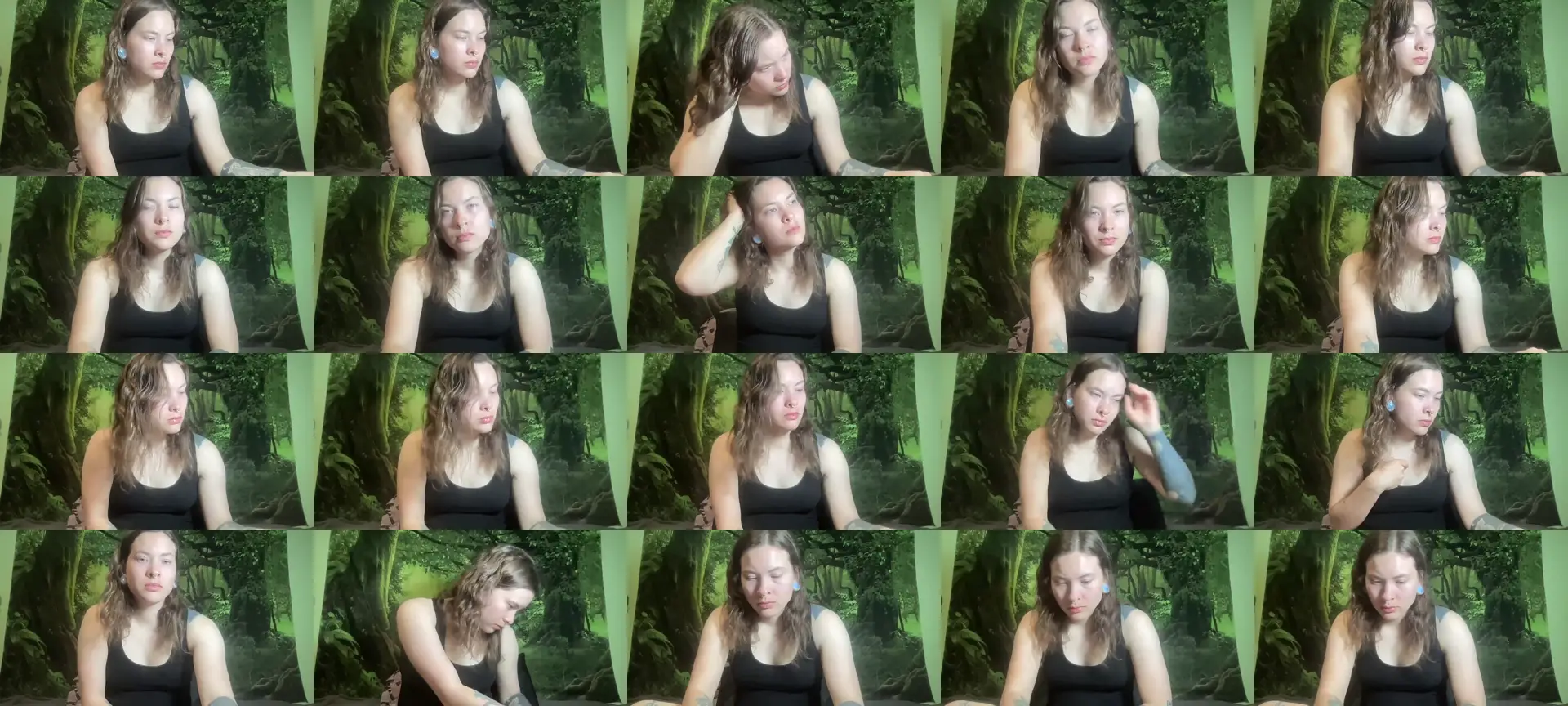 Mo0ngoddess photo contact sheet