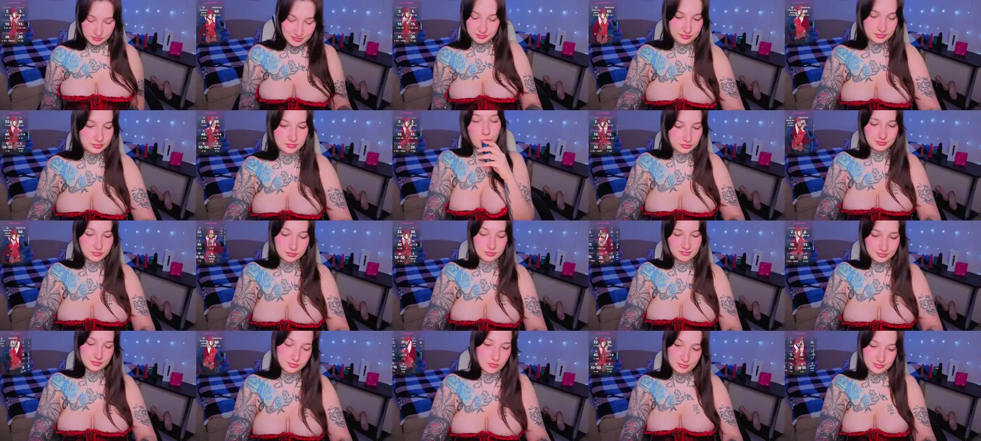 MollyDee photo contact sheet