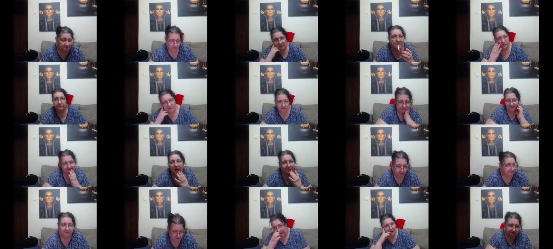 Naughtykorin photo contact sheet