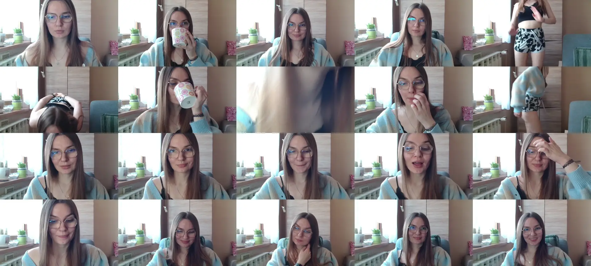 PERFECTelly photo contact sheet