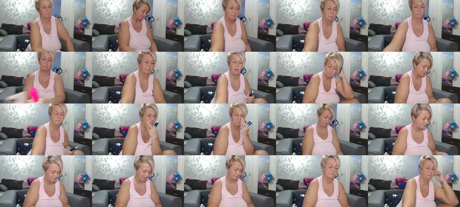 PinkLillyRose photo contact sheet