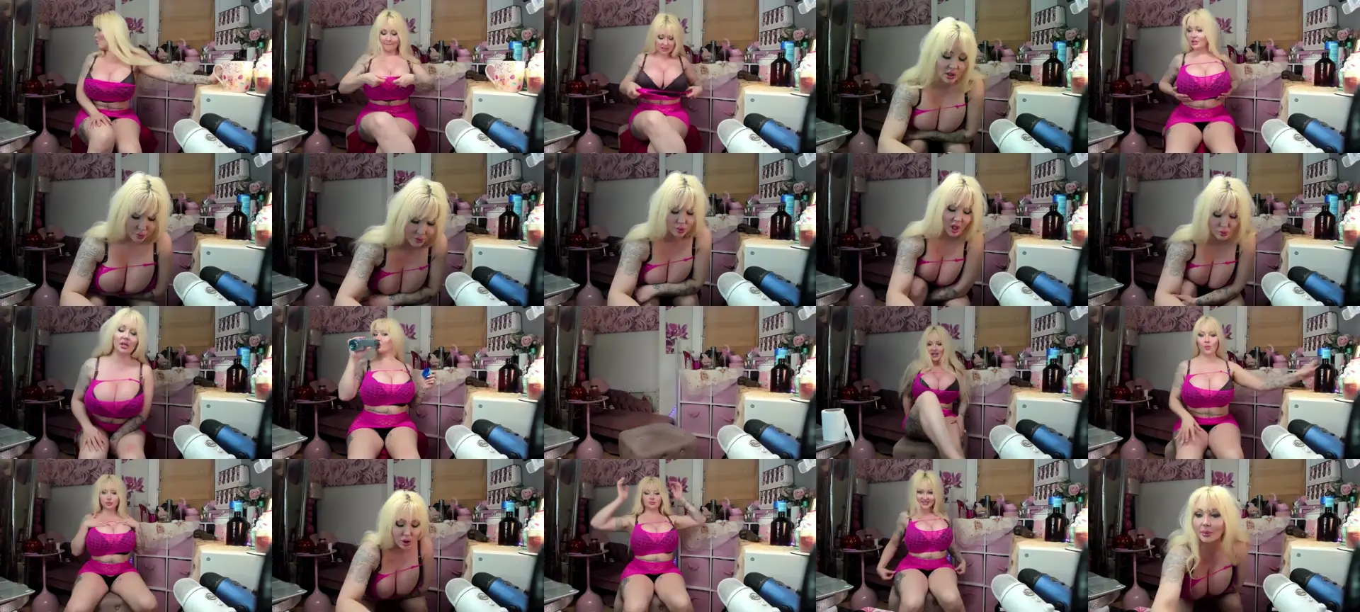 Pornstarely photo contact sheet