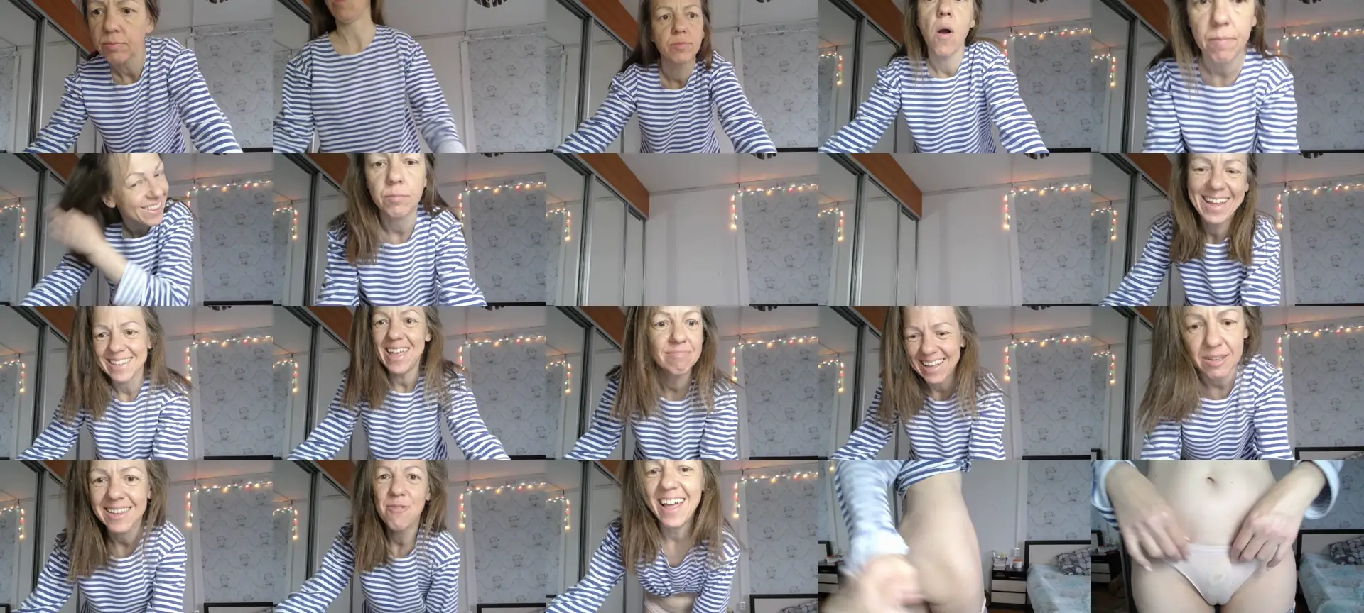 PrettyPopka photo contact sheet