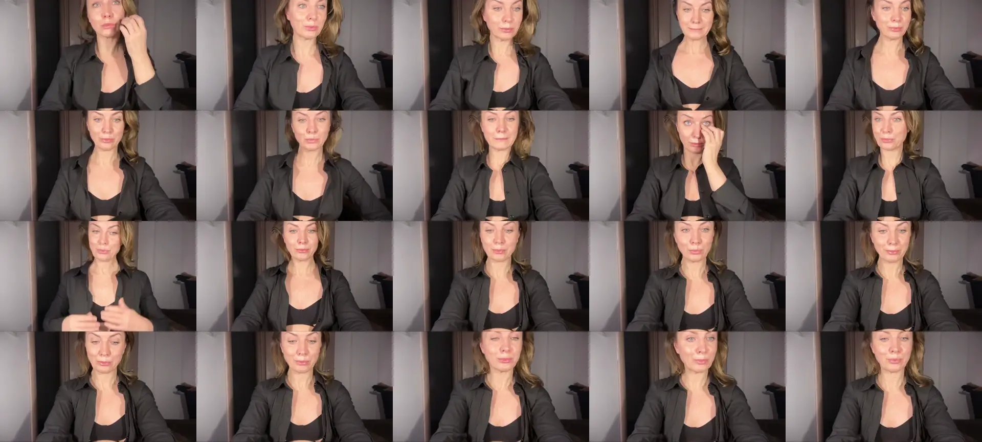 RachellLive photo contact sheet